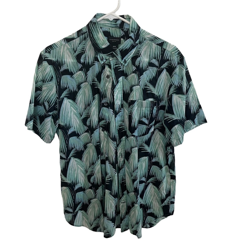 Club Monaco men’s short sleeve shirt
